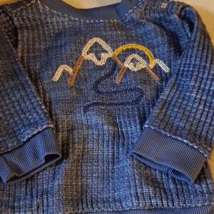 GAP Blue Knit Sweater